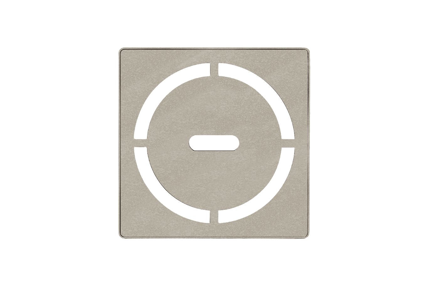 Schluter Kerdi Drain Grate Kit 4 Inch Greige Pure (KDIF4GRKTSBGD8) Everyday Low Price