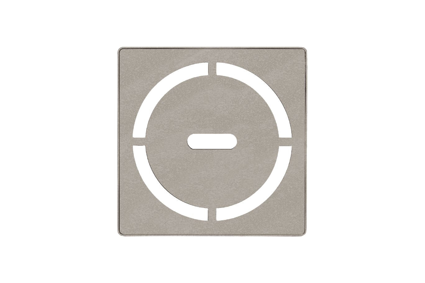 Schluter Kerdi Drain Grate Kit 4 Inch Stone Grey Pure (KDIF4GRKTSSGD8) Everyday Low Price