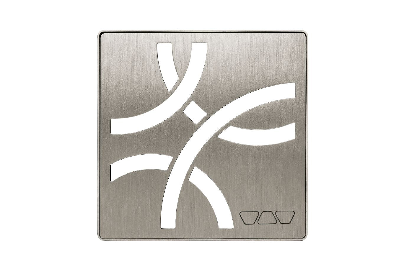 Schluter Kerdi Drain Grate Kit 4 Inch Brushed Nickel Curve (KDIF4GRKEBTD6) Everyday Low Price