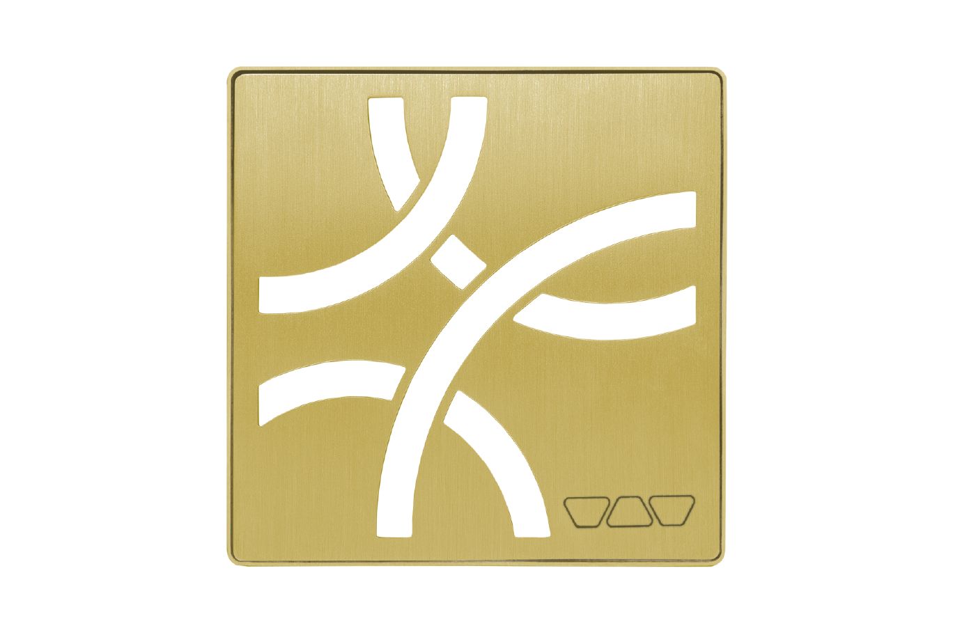 Schluter Kerdi Drain Grate Kit 4 Inch Classic Brushed Classic Gold Curve (KDIF4 GRK EBCG D6) Everyday Low Price