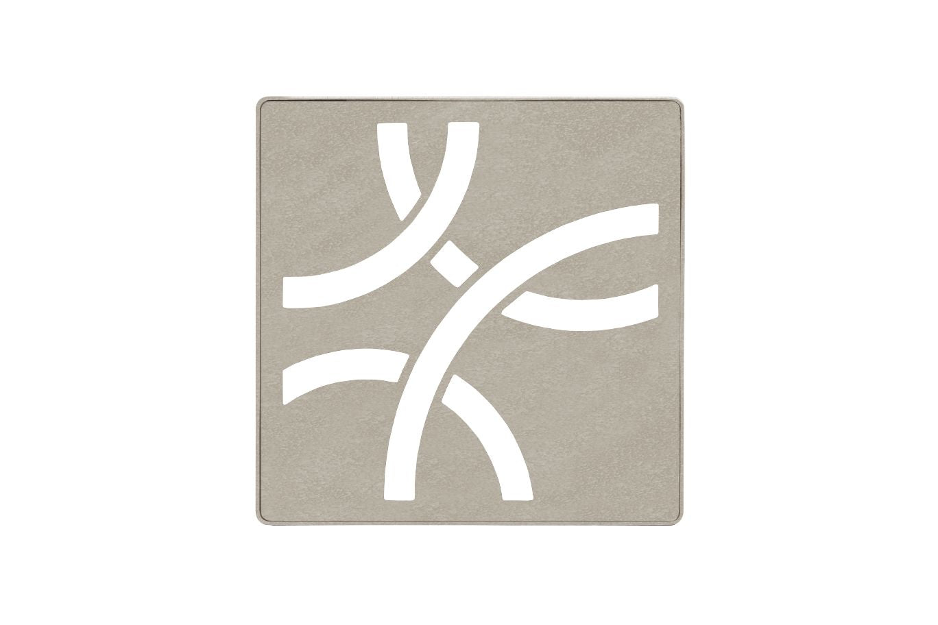 Schluter Kerdi Drain Grate Kit 4 Inch Greige Curve (KDIF4 GRK TSBG D6) Everyday Low Price