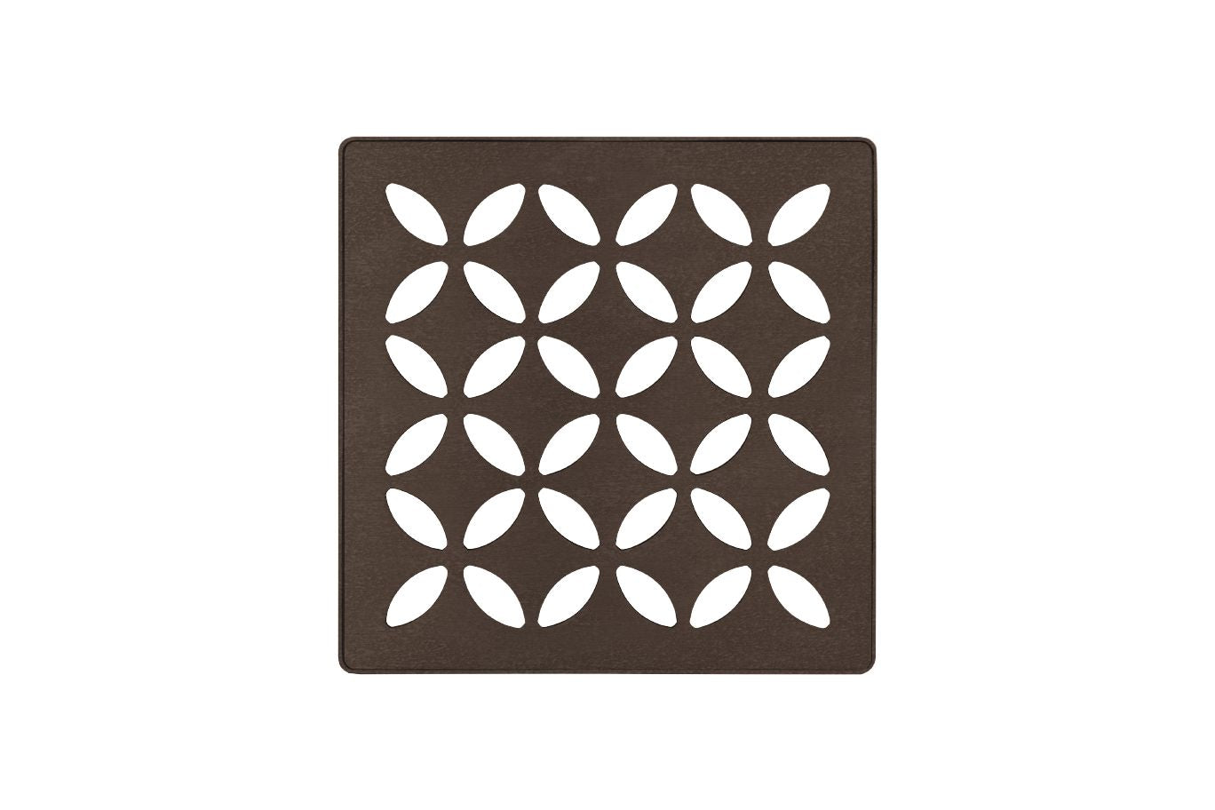 Schluter Kerdi Drain Grate Kit 4 Inch Bronze Floral (KDIF4 GRK TSOB D5) Everyday Low Price