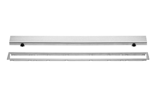 Schluter Kerdi Line Drain Solid Grate Stainless Steel with 3/4 Inch Frame