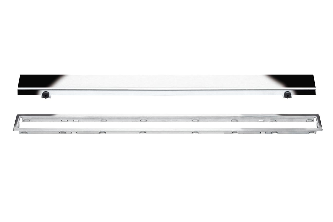 Schluter Kerdi Line Drain Solid Grate Chrome 3/4 Inch Frame