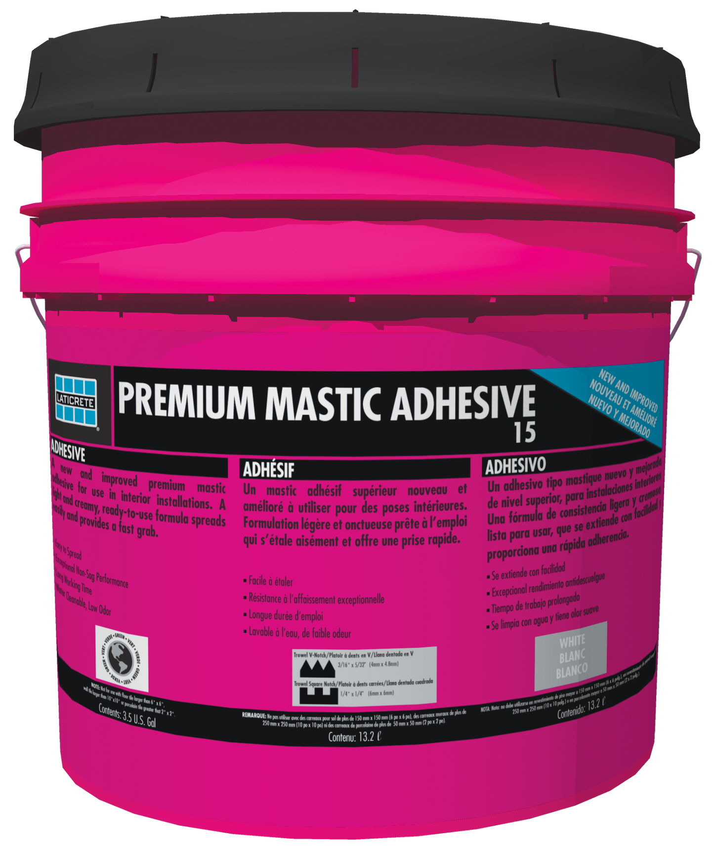 Laticrete Mastic #15 Multi White
