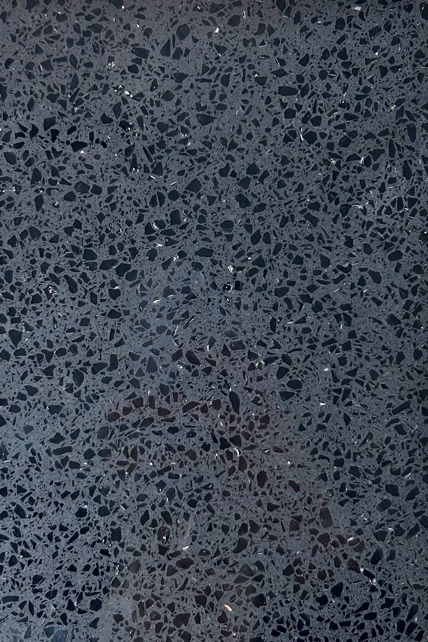 ST Quartz 3CM Countertop Black Galaxy