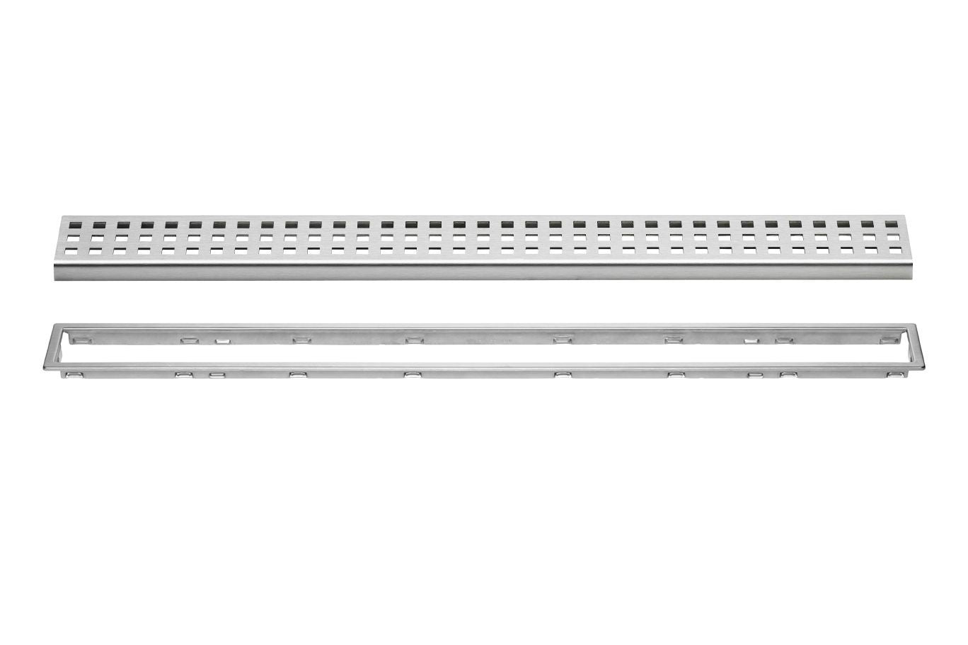 Schluter Kerdi Line Drain Perforated Grate Stainless Steel with 3/4 Inch Frame