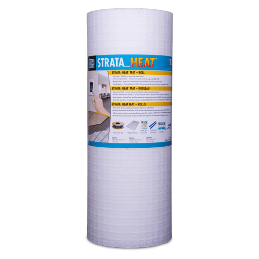 Strata Heat Mat Uncoupling Membrane (161 sqft per Roll - 3.25 square feet per Linear Foot)